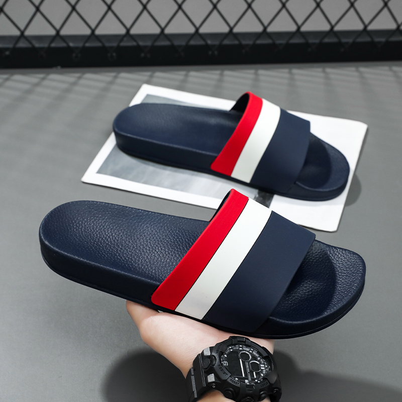 Men'S Fashion For 30 Year Olds - รองเท้าแตะแฟชั่นชายหญิงปี 2025 รองเท้าแตะแบบสวมหน้าร้อน รองเท้าแตะน้ำหนักเบาสำหรับครอบครัว รองเท้าแตะในบ้านแบบคู่ รองเท้ากันลื่นสำหรับอาบน้ำ