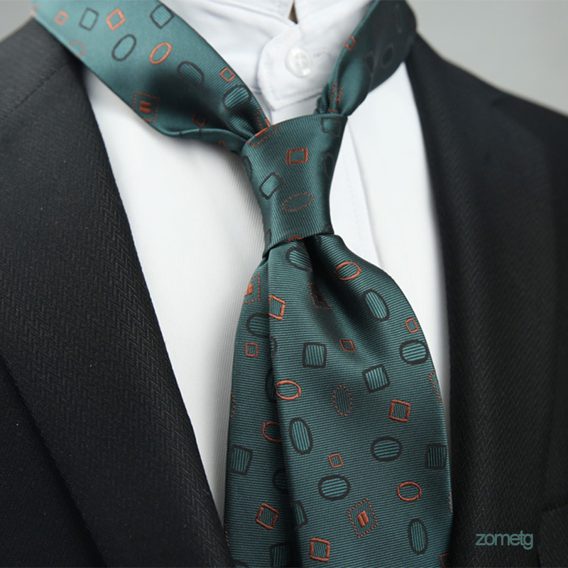 Mens Fashion Store - ผูกสําหรับผู้ชายคุณภาพสูงผูกเนคไท Zometg เนคไทสีเขียว Tie Ties ชุดแฟชั่น