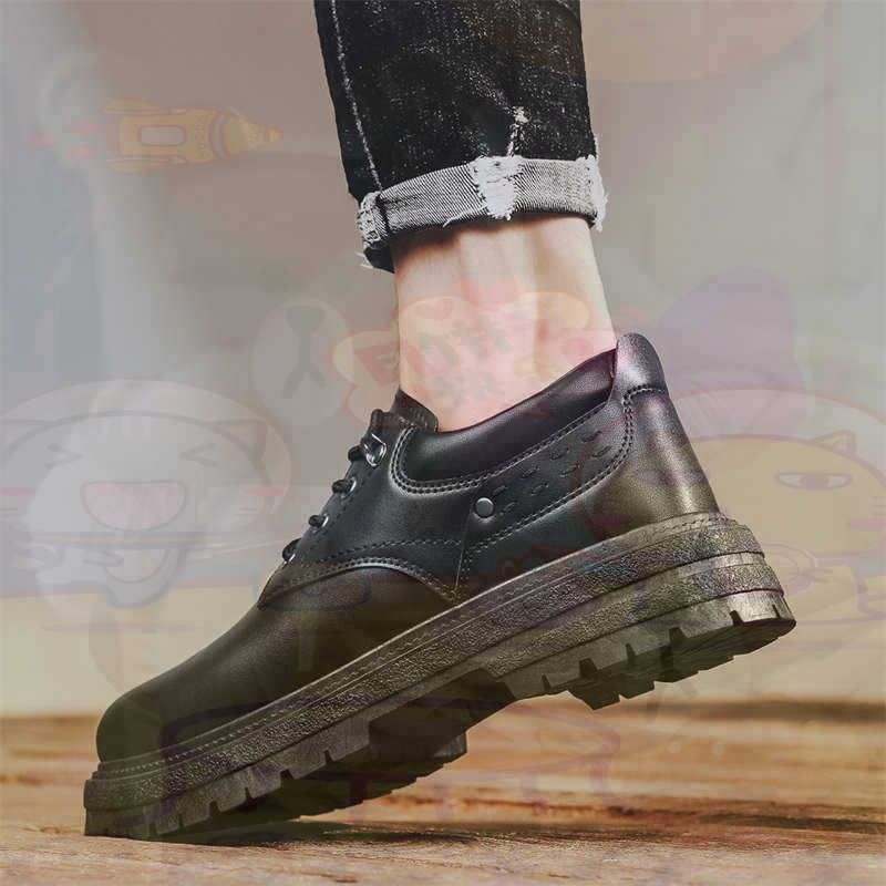 Men'S Fashion Over 40 - Dark Natural หนังแฟชั่น Trainers เทนนิสรองเท้าผ้าใบผู้ชายรองเท้าแฟชั่นรองเท้าผ้าใบคุณภาพกีฬาราคาต่ําสุขภาพ