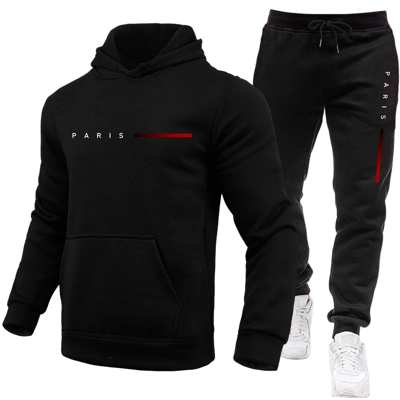 Men'S Fashion Clothing - ชุดวอร์มผู้ชายคุณภาพดี แฟชั่นลำลอง เสื้อฮู้ดสำหรับกิจกรรมกลางแจ้ง กีฬา วิ่งจ๊อกกิ้ง เสื้อผ้าผู้ชาย