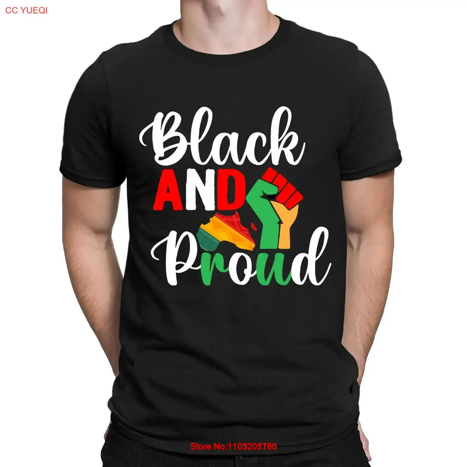 Men'S Fashion History - เสื้อยืด Black And Proud Pride History