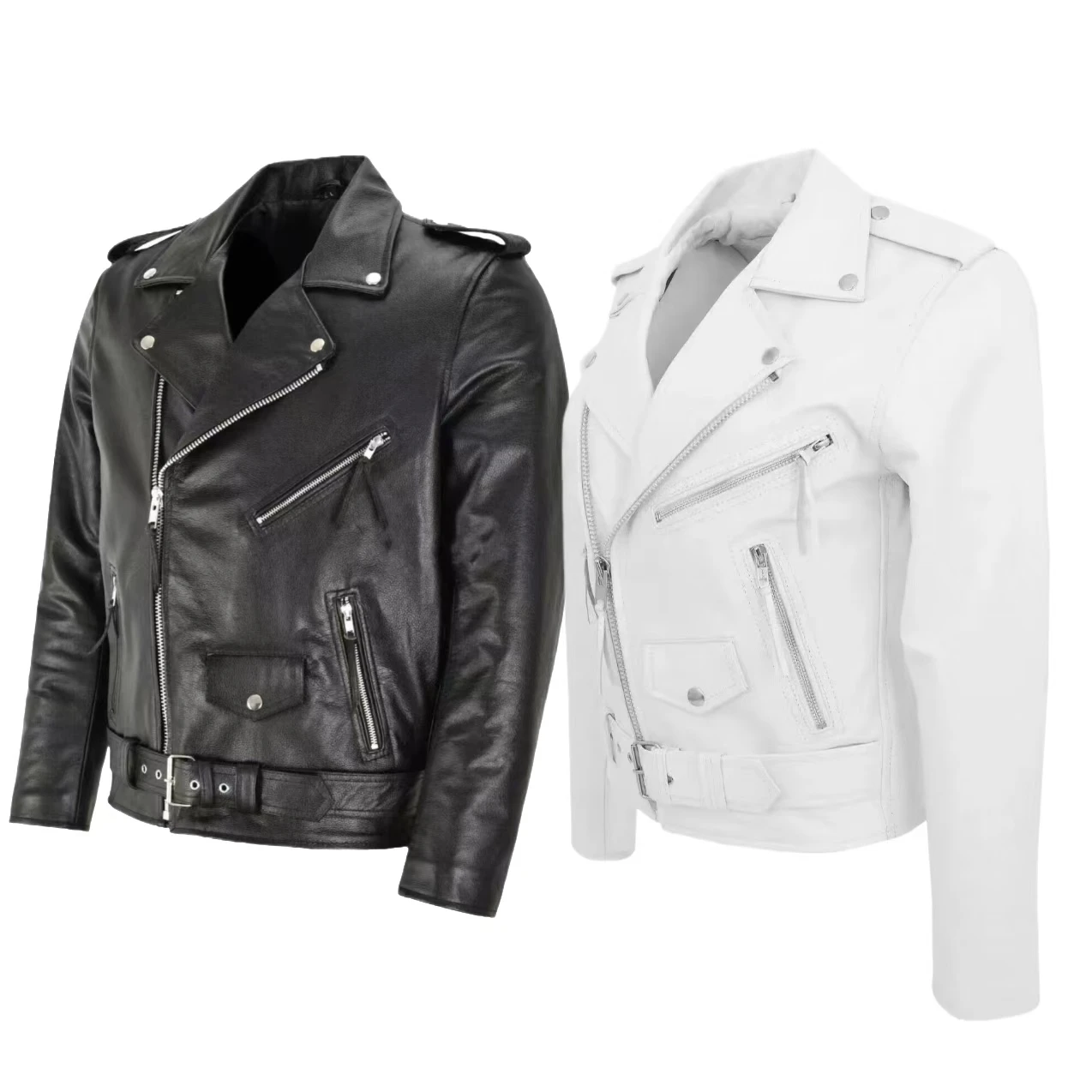 Jacket Mens Fashion - เสื้อแจ็คเก็ตหนังแฟชั่นผู้ชาย ทรงเข้ารูป คอตั้ง แจ็คเก็ต PU สำหรับผู้ชาย