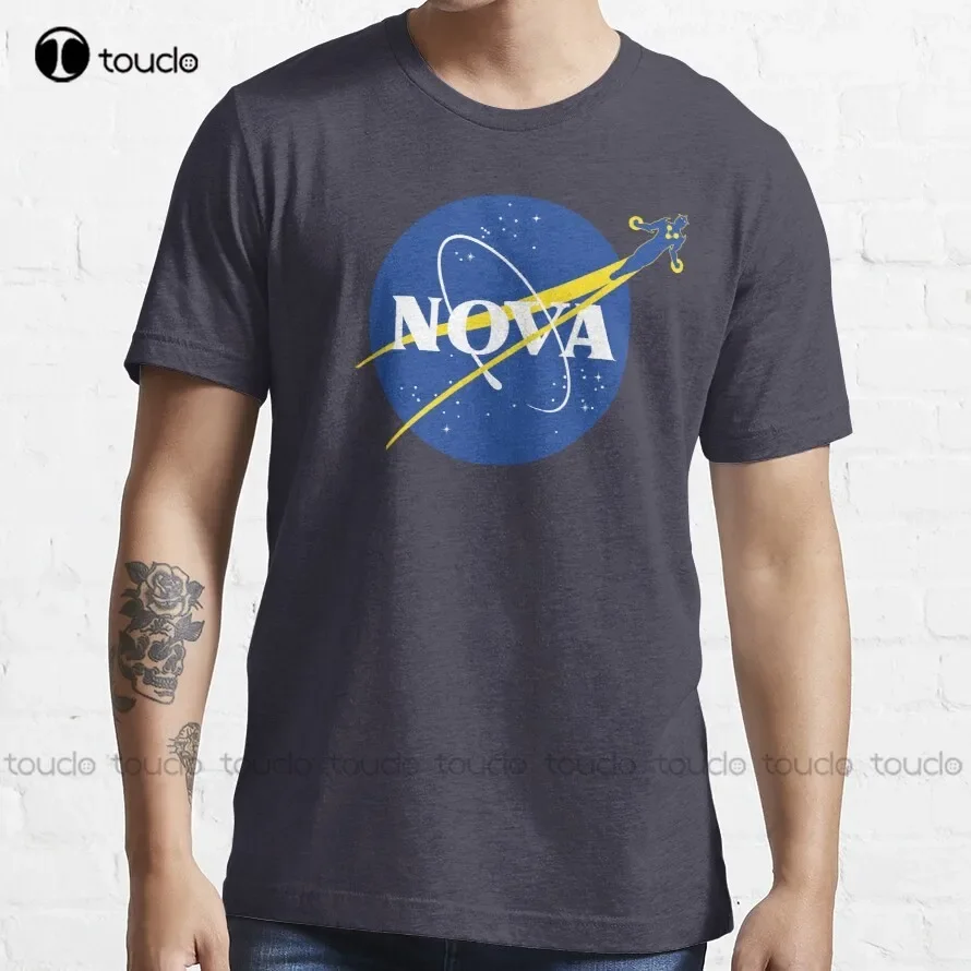 Men'S Fashion Nova Shirts - โนวา โนวา คอร์ปส์ ฟอร์ซเสื้อยืดสตรีเสื้อลำลองแบบกำหนดเอง Aldult Teen