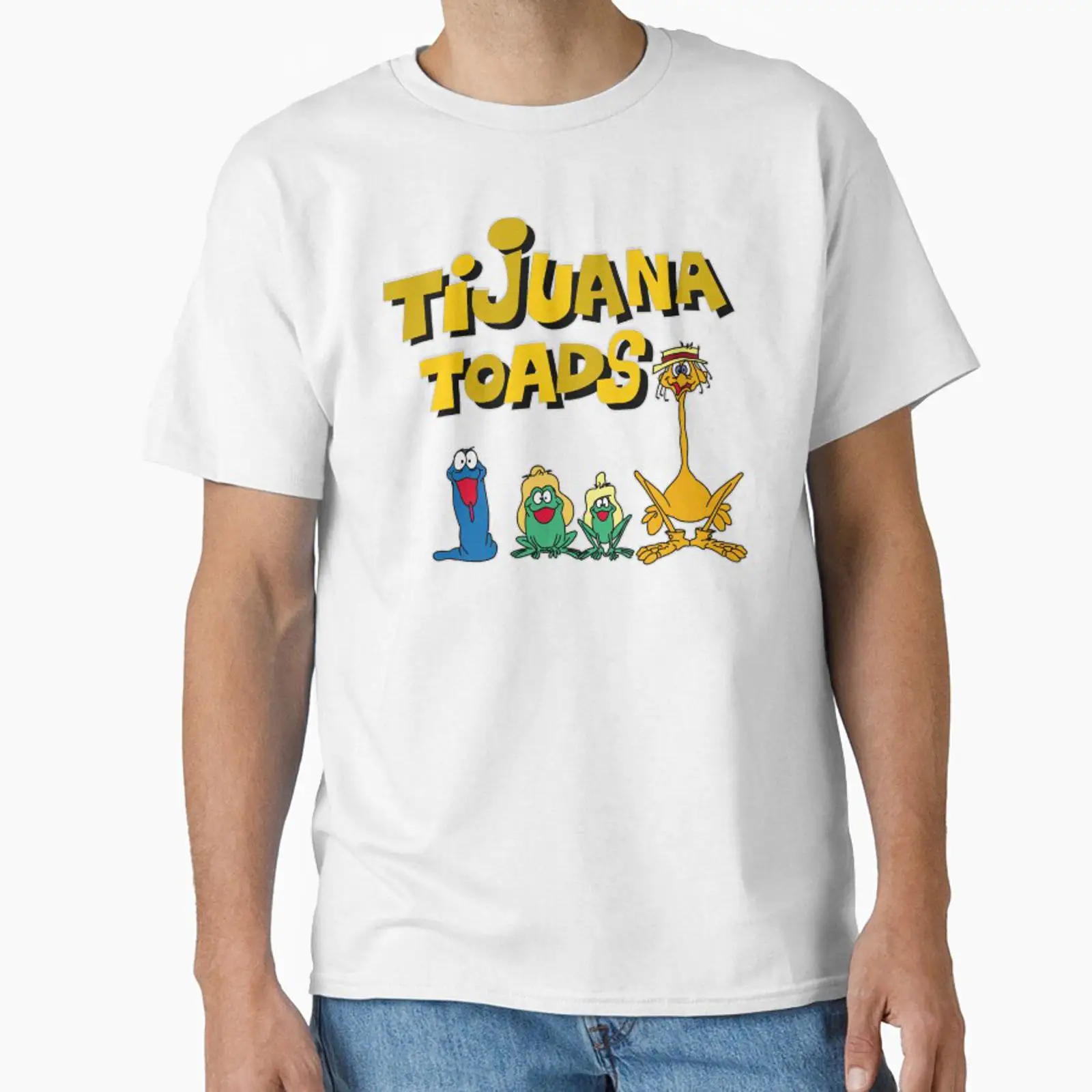 Men'S Fashion Tijuana - เสื้อยืดลายกราฟิก Tijuana Toads and Friends ดีไซน์โดย