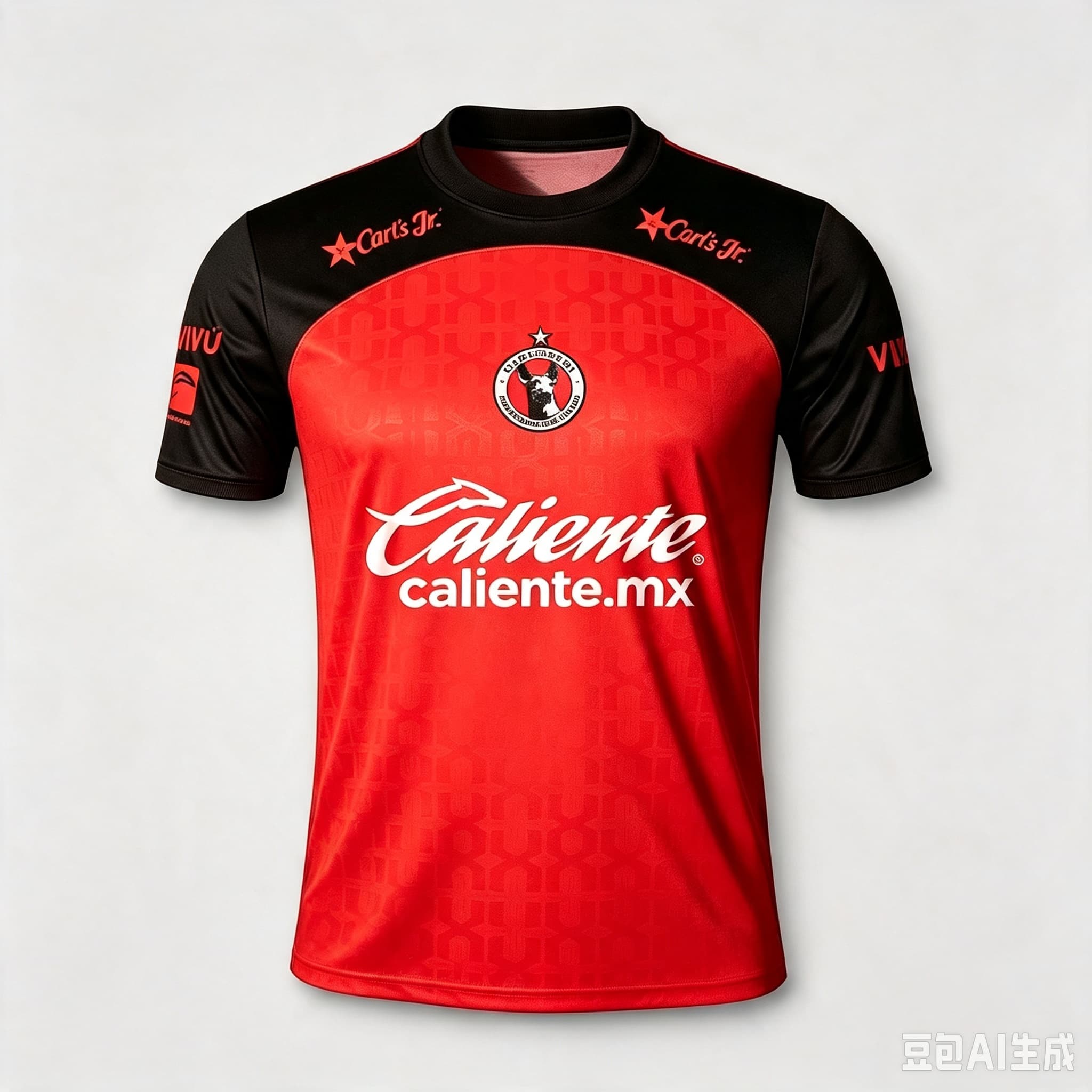 Men'S Fashion Tijuana - เสื้อฟุตบอล Men Club Tijuana Xolos สีดำแดง