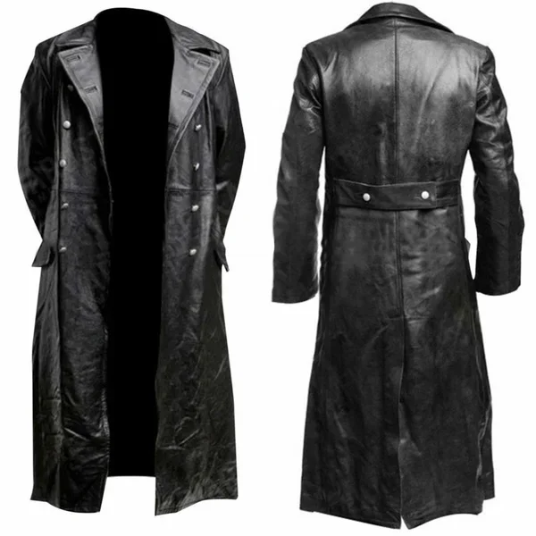 เสื้อแจ็คเก็ตหนังผู้ชาย แจ็คเก - Men'S Fashion Leather Jacket บทวิจารณ์และราคา