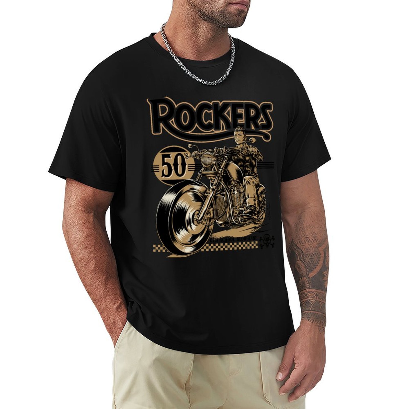 เสื้อยืด Rockers 50s แฟชั่นฤดู - Mens Fashion In The 50S บทวิจารณ์และราคา