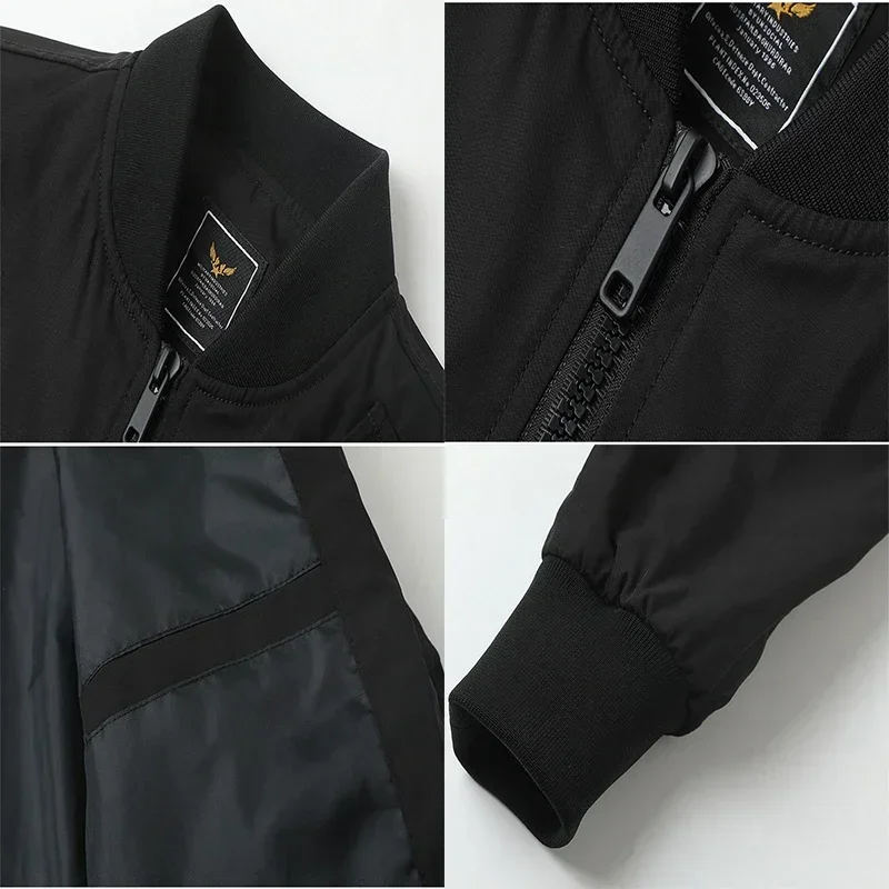 เสื้อโค้ทเบสบอลบอมเบอร์กันลมสำ - Bomber Jacket Men บทวิจารณ์และราคา
