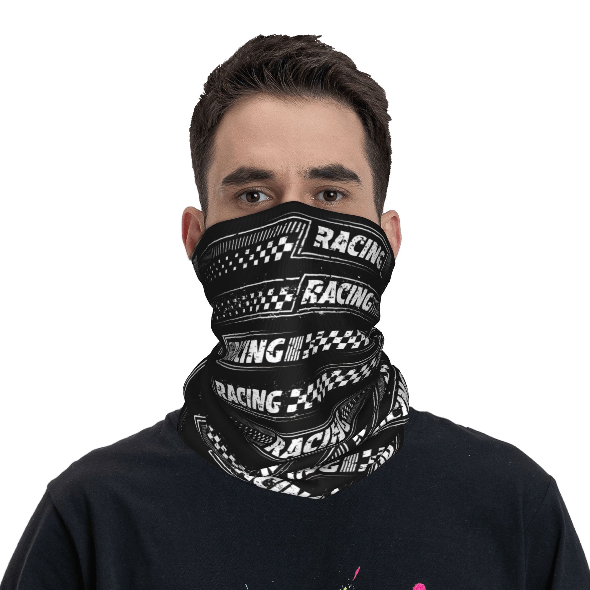 ผ้าพันคอแบบมีลายตารางหมากรุกสำ - Men'S Fashion Logo บทวิจารณ์และราคา