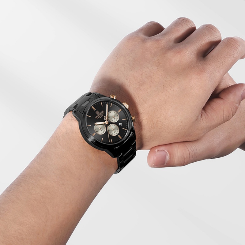 นาฬิกาข้อมือผู้ชาย NAVIFORCE ร - Mens Fashion Watch บทวิจารณ์และราคา