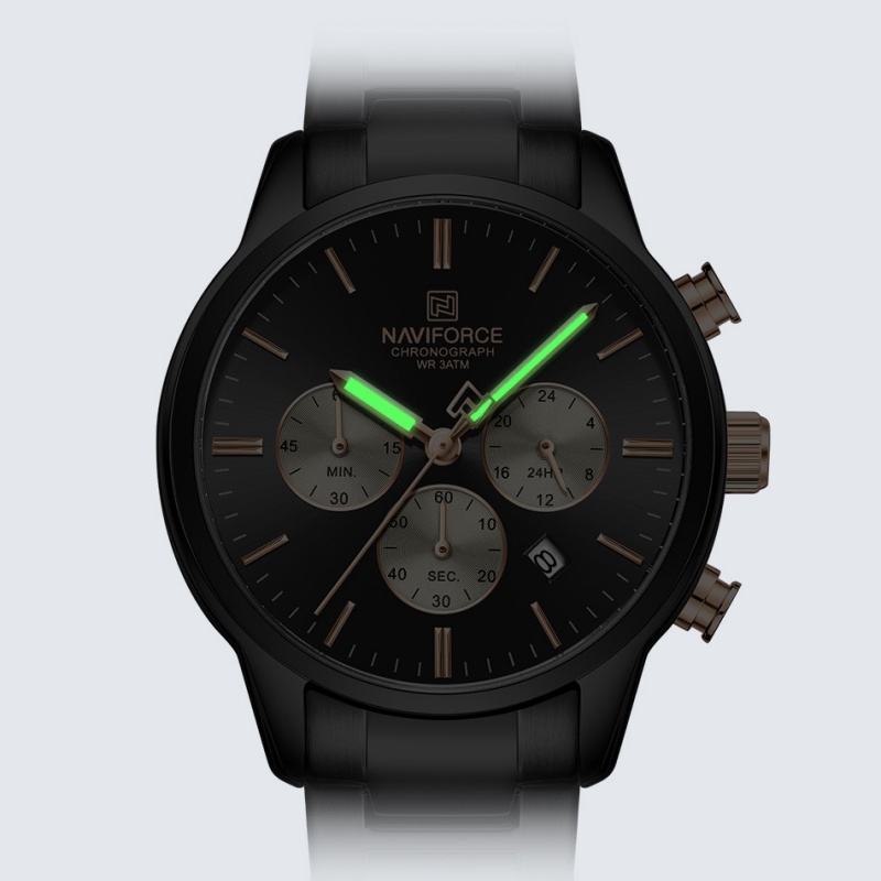 นาฬิกาข้อมือผู้ชาย NAVIFORCE ร - Mens Fashion Watch บทวิจารณ์และราคา