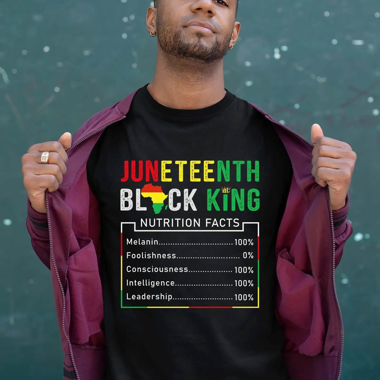 เสื้อยืด Juneteenth Black King - Men'S Fashion History บทวิจารณ์และราคา