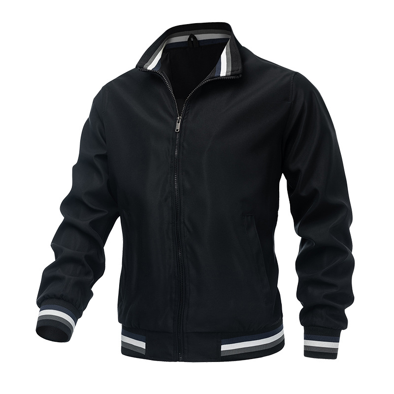 ฤดูใบไม้ผลิฤดูใบไม้ร่วงเสื้อแจ - Bomber Jacket Men บทวิจารณ์และราคา
