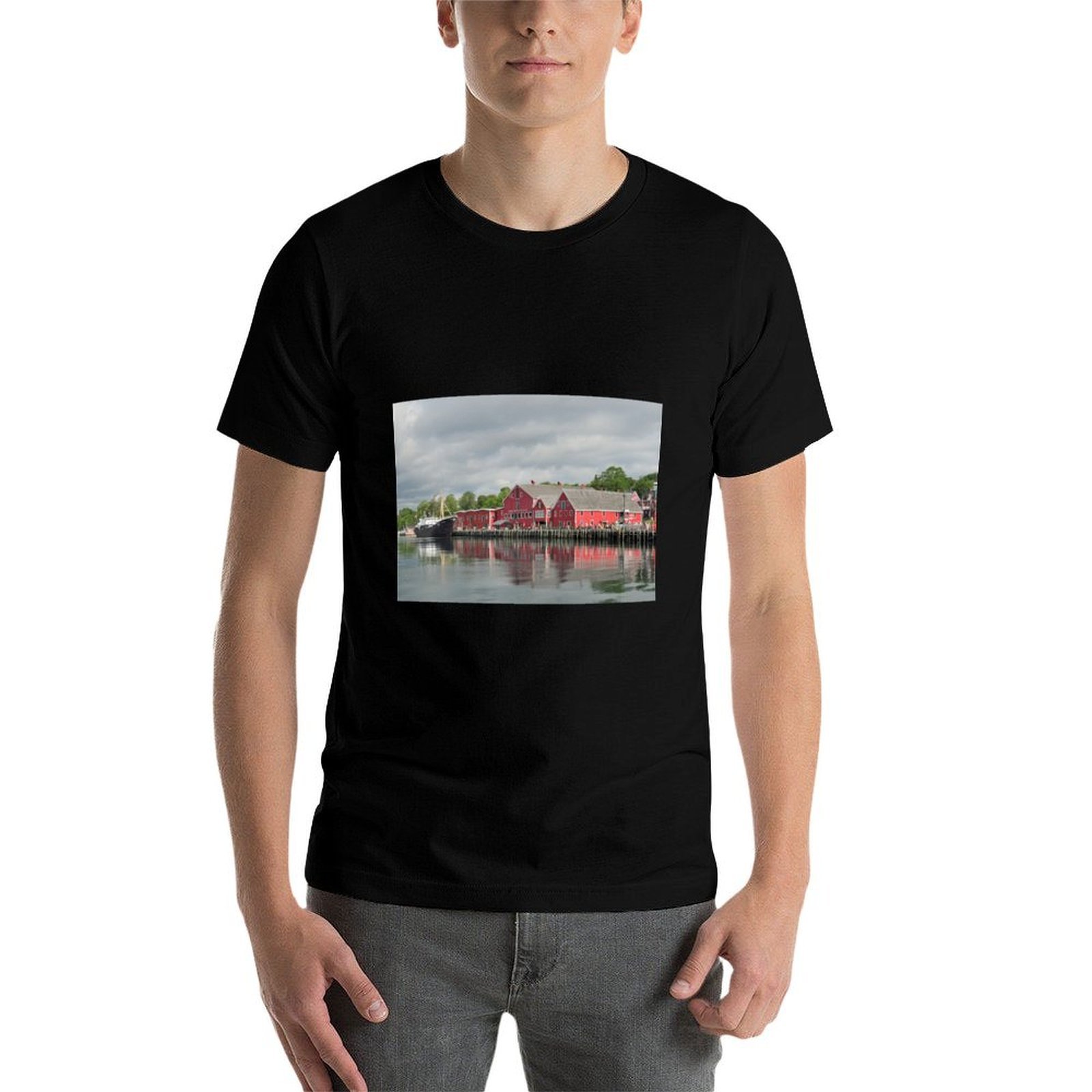 เสื้อยืดลำลองแฟชั่นแขนสั้นผ้าฝ - Men'S Fashion Nova Shirts บทวิจารณ์และราคา