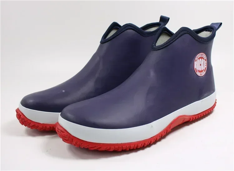 ผู้ชายรองเท้าฝนแฟชั่นรองเท้าสํ - Mens Fashion Autumn 2025 บทวิจารณ์และราคา