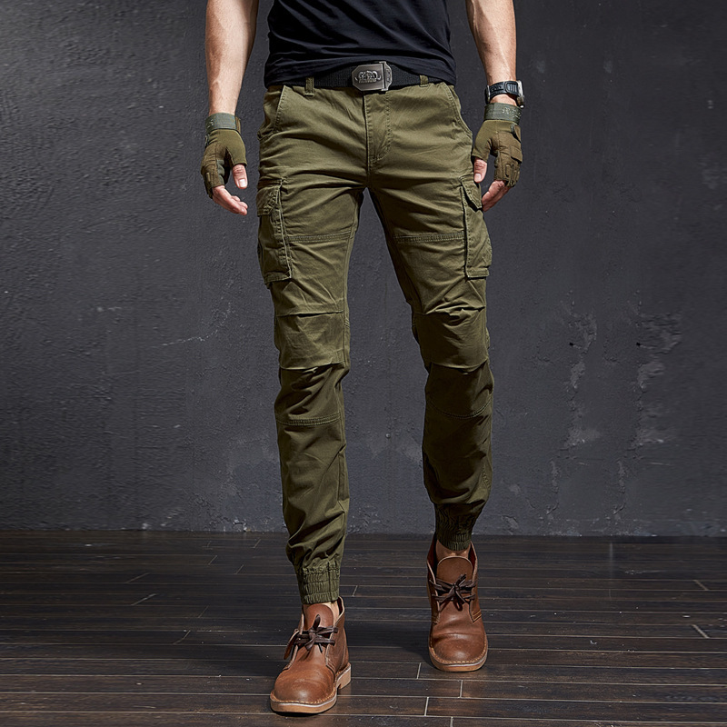 แฟชั่นคุณภาพสูง Slim Camouflag - Mens Fashion Camo Pants บทวิจารณ์และราคา