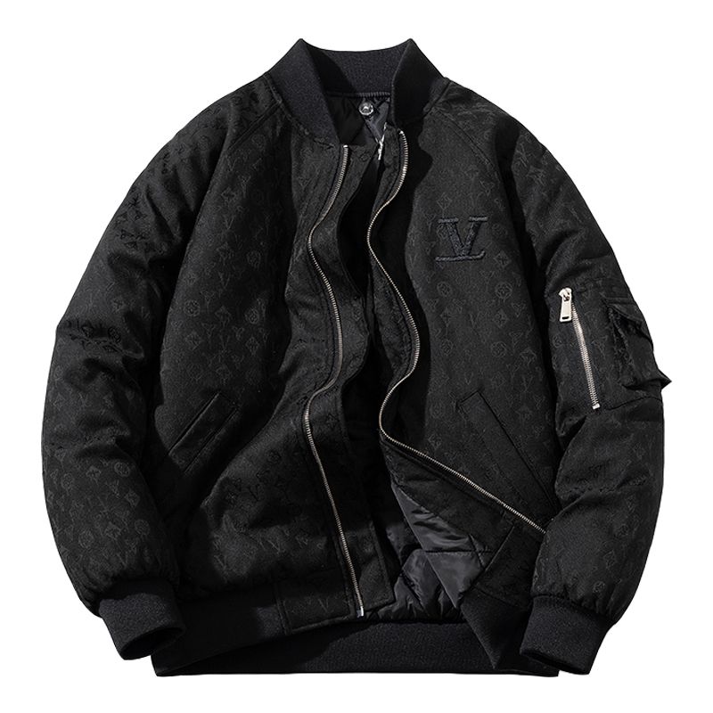 เสื้อแจ็คเก็ตเบสบอลผ้าฝ้ายหนาน - Bomber Jacket Men บทวิจารณ์และราคา