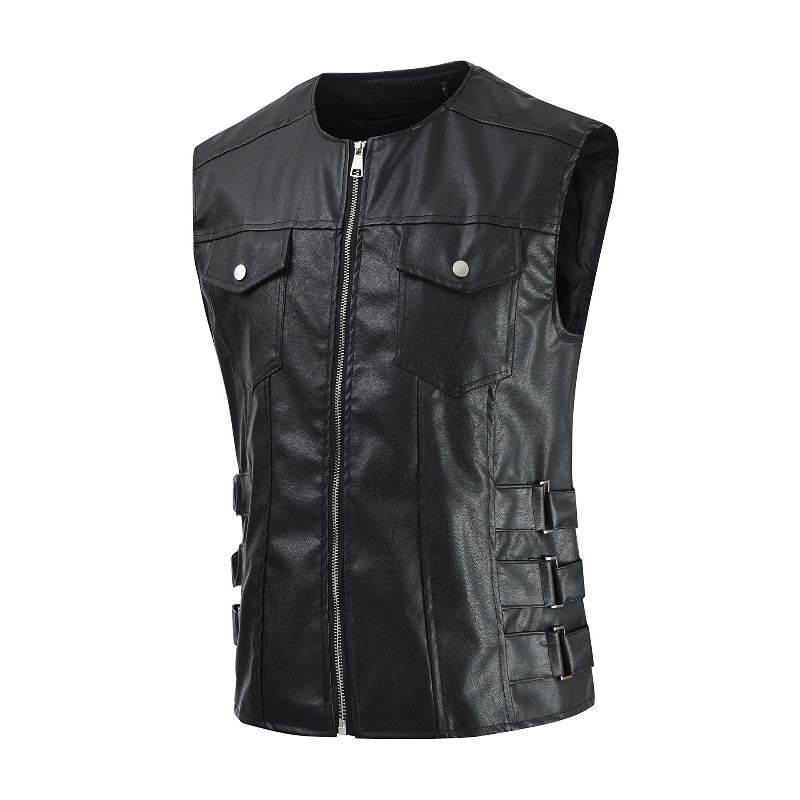 เสื้อแจ็คเก็ตลำลองสไตล์เกาหลีส - Men'S Fashion Leather Jacket บทวิจารณ์และราคา