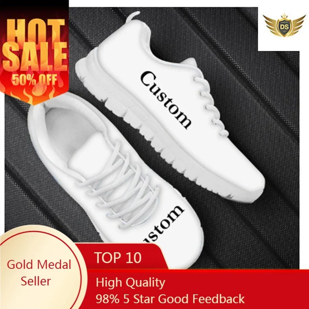 CUSTOM รองเท้าภาพที่กําหนดเองร - Men'S Fashion Logo บทวิจารณ์และราคา