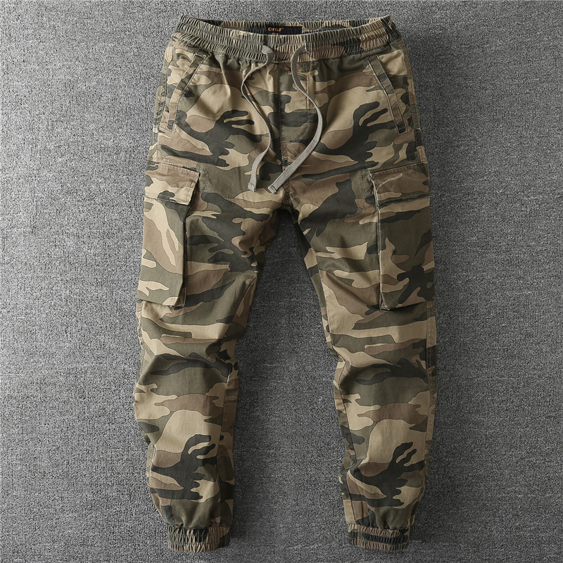 กางเกงคาร์โก้ลายพรางวินเทจหลาย - Mens Fashion Camo Pants บทวิจารณ์และราคา