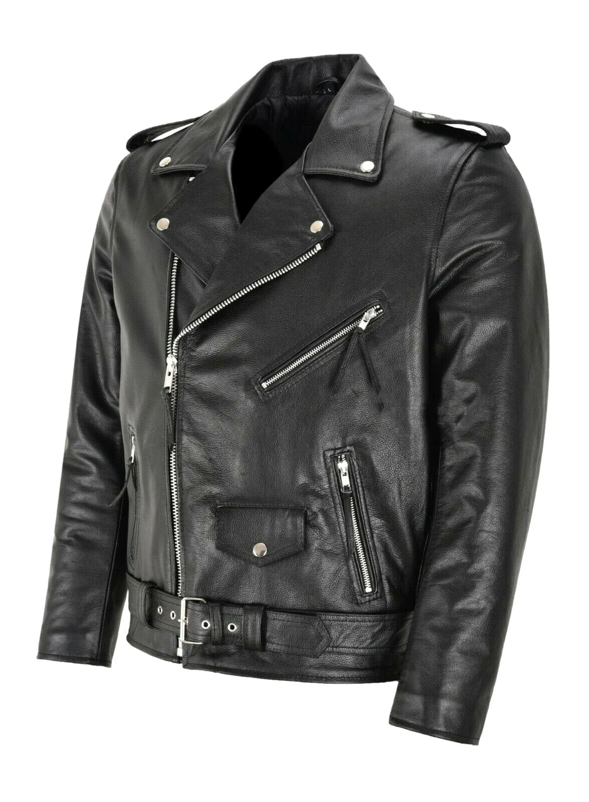 เสื้อแจ็คเก็ตหนังแฟชั่นผู้ชาย  - Jacket Mens Fashion บทวิจารณ์และราคา