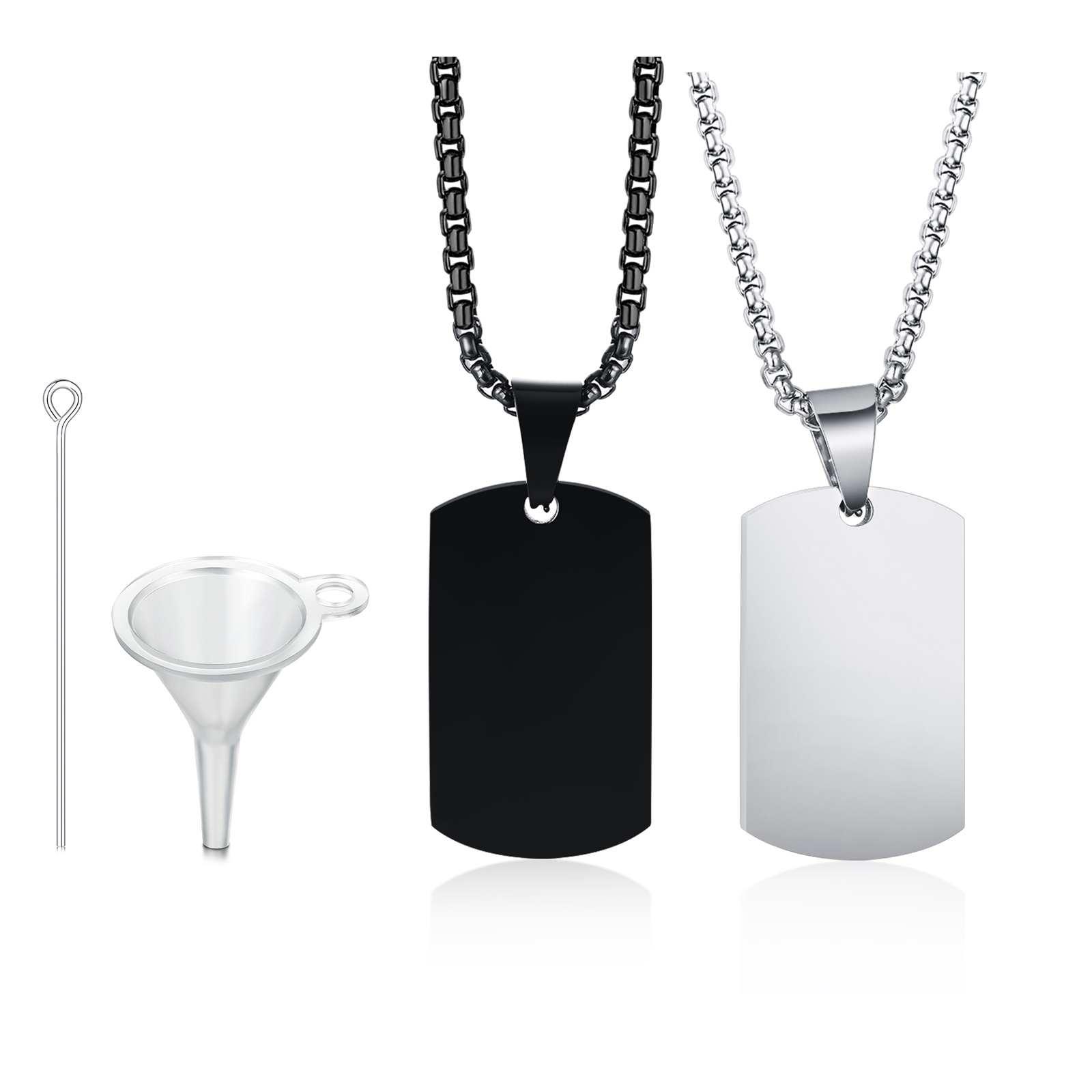 ผู้ชายแท็กสุนัข Urn สร้อยคอ,ขี - Mens Fashion In The 50S บทวิจารณ์และราคา