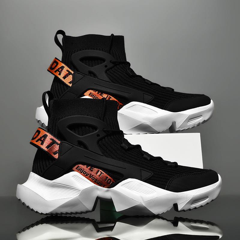 รองเท้าผ้าใบหุ้มข้อสูงสีน้ำตาล - Mens Fashion Autumn 2025 บทวิจารณ์และราคา