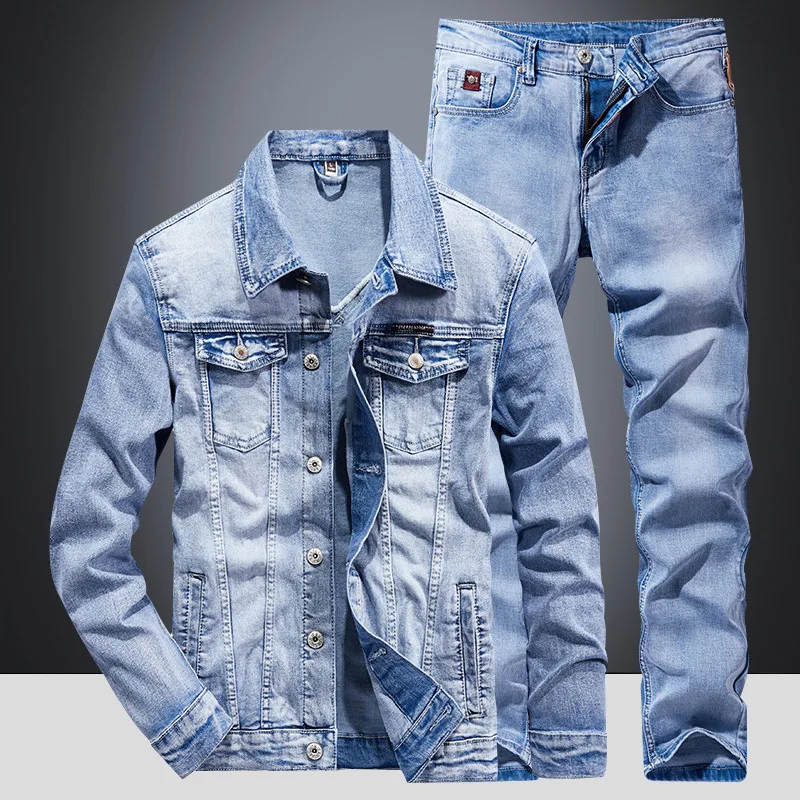 ชุดเสื้อแจ็คเก็ตยีนส์ลำลองสำหร - Jacket Mens Fashion บทวิจารณ์และราคา