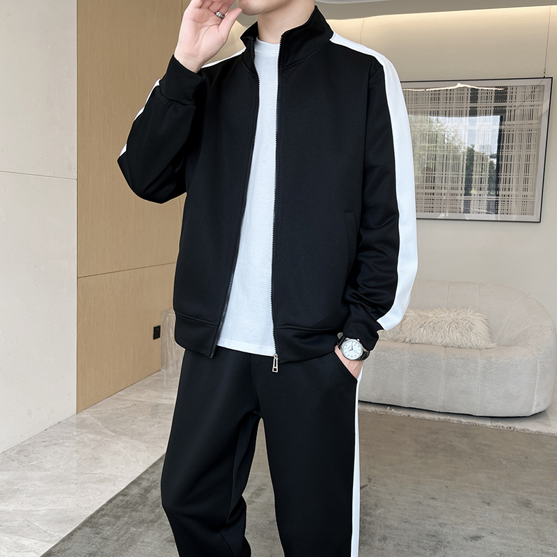 ชุดวอร์มผู้ชายฤดูใบไม้ร่วง ชุด - Jacket Mens Fashion บทวิจารณ์และราคา