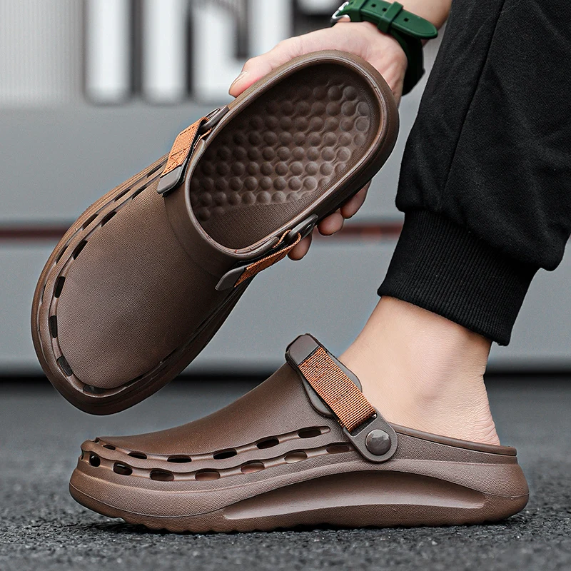 Quick-Dry EVA สีทึบรองเท้าแตะบ - Men'S Fashion For 30 Year Olds บทวิจารณ์และราคา