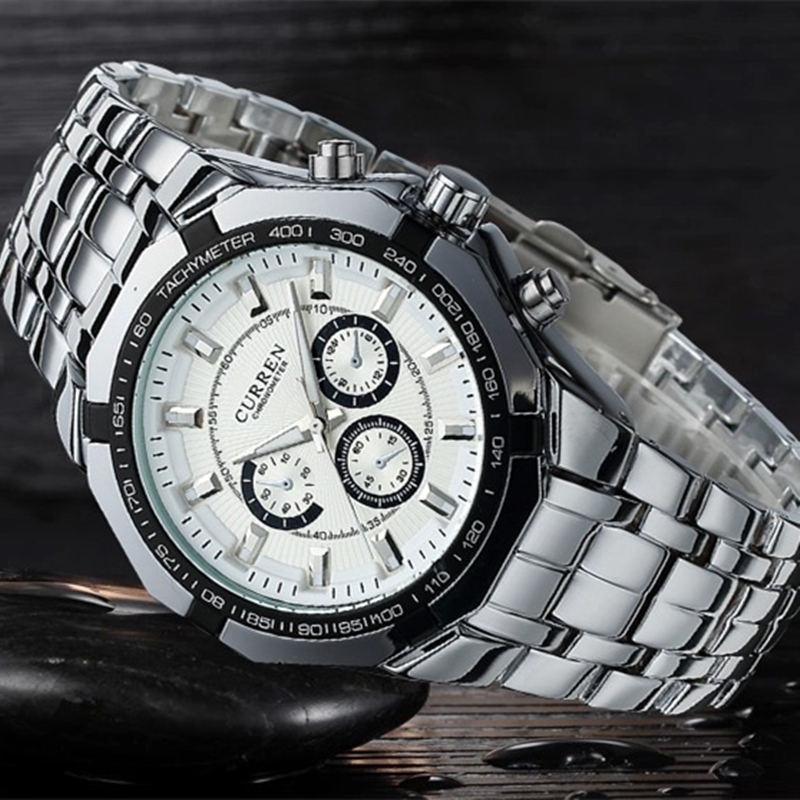 นาฬิกาควอตซ์ CURREN 8084 แฟชั่ - Mens Fashion Watch บทวิจารณ์และราคา