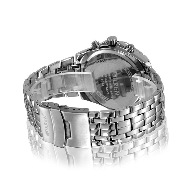 นาฬิกาควอตซ์ CURREN 8084 แฟชั่ - Mens Fashion Watch บทวิจารณ์และราคา