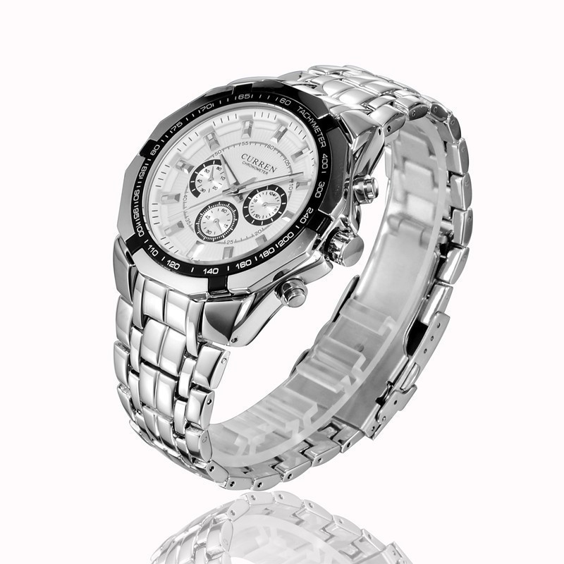 นาฬิกาควอตซ์ CURREN 8084 แฟชั่ - Mens Fashion Watch บทวิจารณ์และราคา