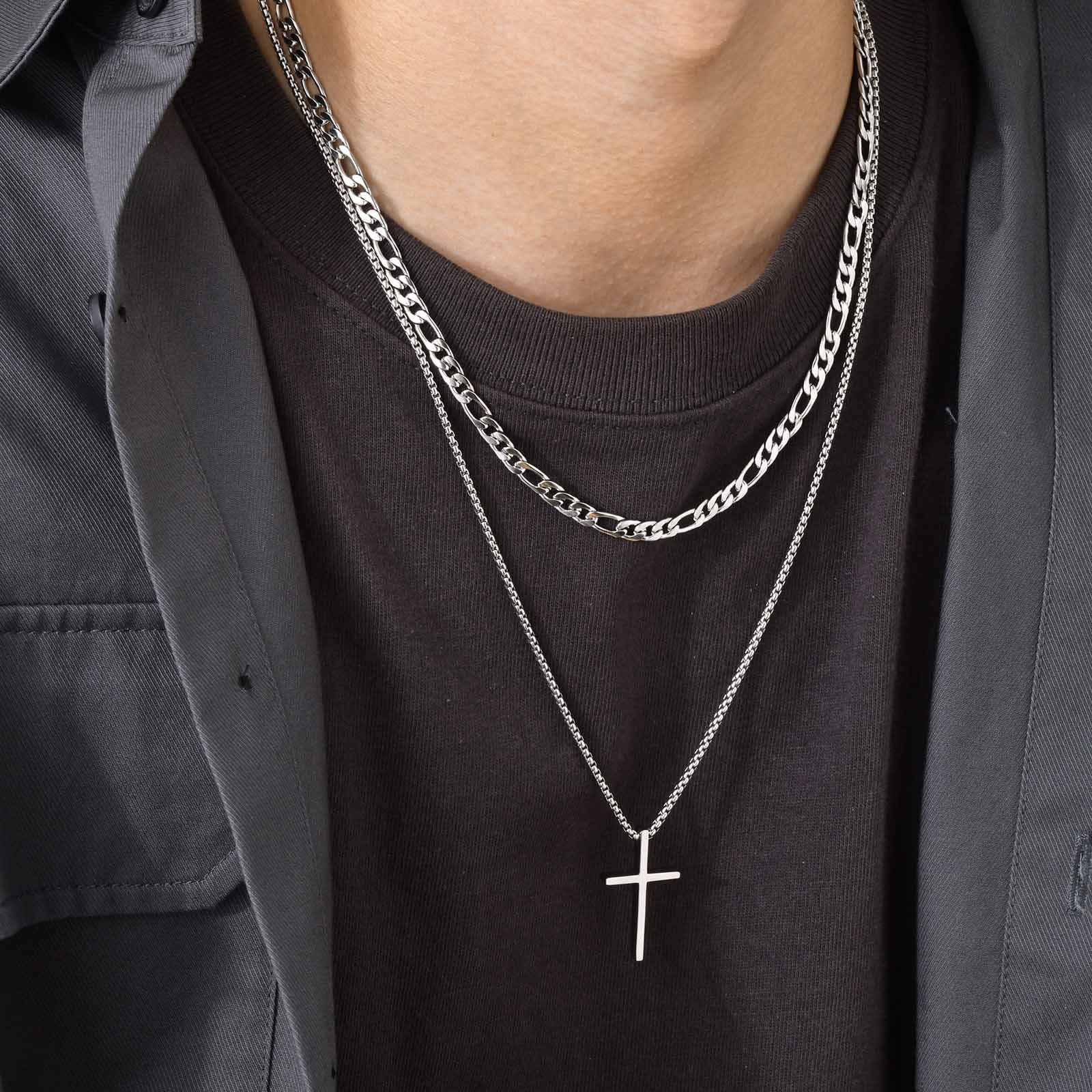 อินเทรนด์สร้อยคอข้ามสําหรับชาย - Mens Fashion In The 50S บทวิจารณ์และราคา