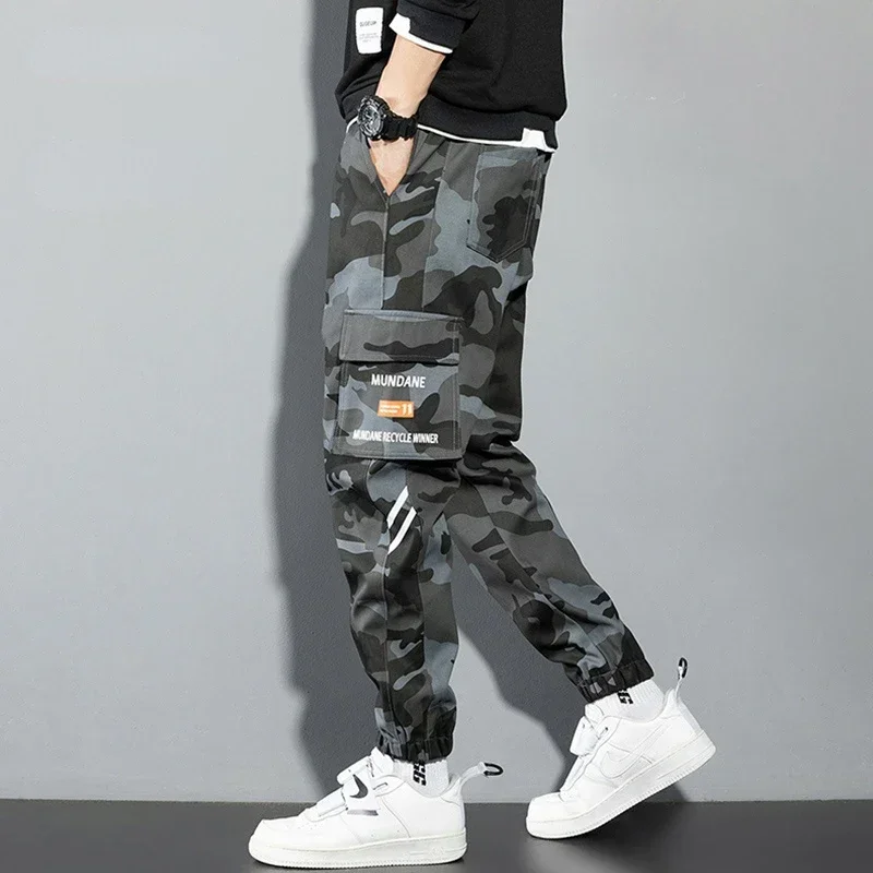 กางเกงแฟชั่นสไตล์เกาหลีแบบใหม่ - Mens Fashion Camo Pants บทวิจารณ์และราคา