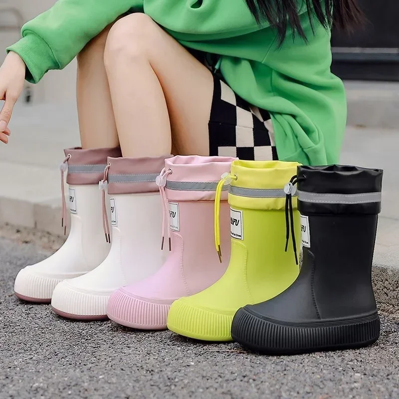รองเท้าบูทหน้าฝนรองเท้าบูทหน้า - Mens Fashion Autumn 2025 บทวิจารณ์และราคา