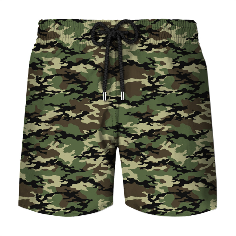 กางเกงขาสั้นเล่นกระดานโต้คลื่น - Mens Fashion Camo Pants บทวิจารณ์และราคา