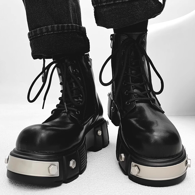 รองเท้าบูทแพลตฟอร์มสูงของนักออ - Men'S Fashion Brands บทวิจารณ์และราคา