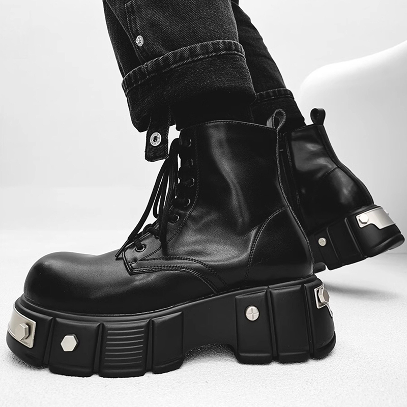 รองเท้าบูทแพลตฟอร์มสูงของนักออ - Men'S Fashion Brands บทวิจารณ์และราคา