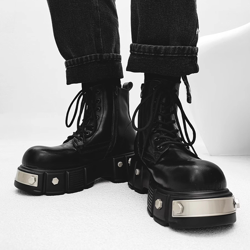 รองเท้าบูทแพลตฟอร์มสูงของนักออ - Men'S Fashion Brands บทวิจารณ์และราคา