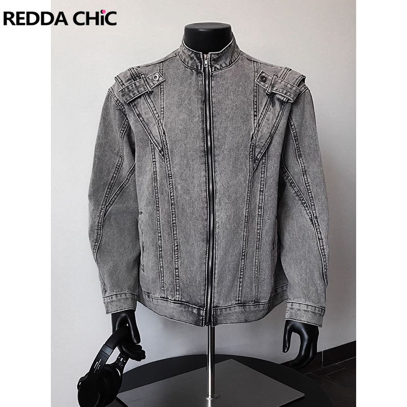 แจ็คเก็ตยีนส์บอมเบอร์ผู้ชายสไต - Bomber Jacket Men บทวิจารณ์และราคา