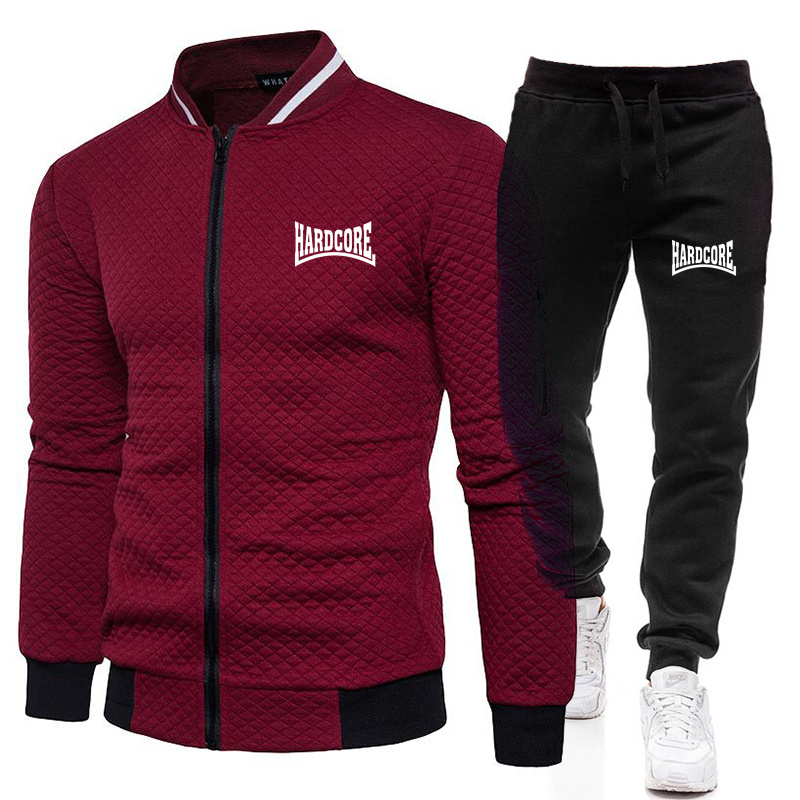 HARDCORE ชุดแจ็คเก็ตคอตั้งแฟชั - Jacket Mens Fashion บทวิจารณ์และราคา
