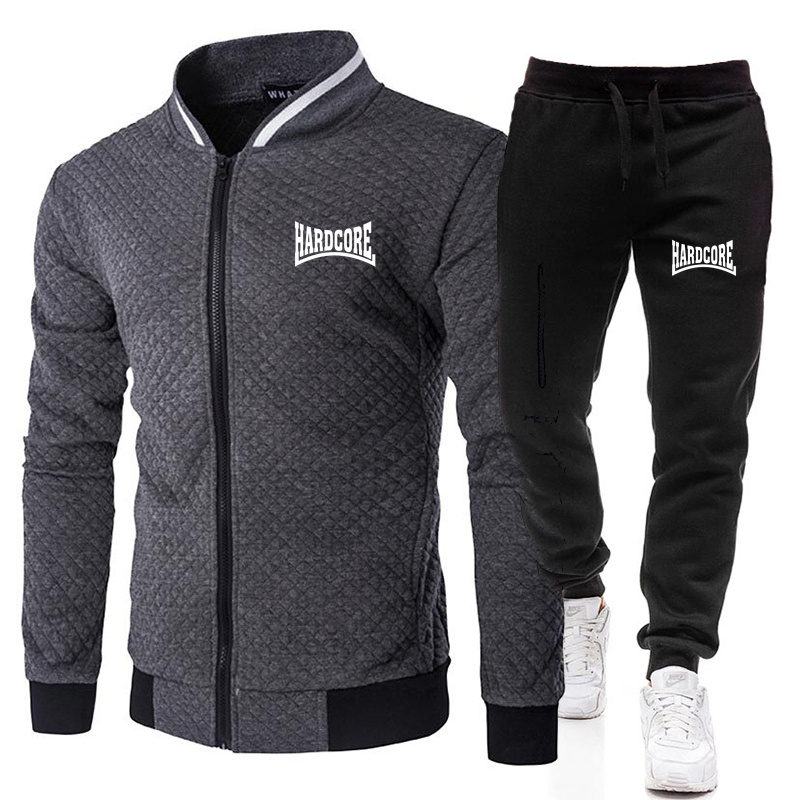 HARDCORE ชุดแจ็คเก็ตคอตั้งแฟชั - Jacket Mens Fashion บทวิจารณ์และราคา