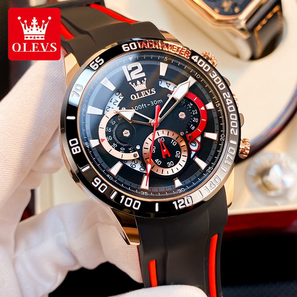 นาฬิกาข้อมือผู้ชาย OLEVS แฟชั่ - Mens Fashion Watch บทวิจารณ์และราคา