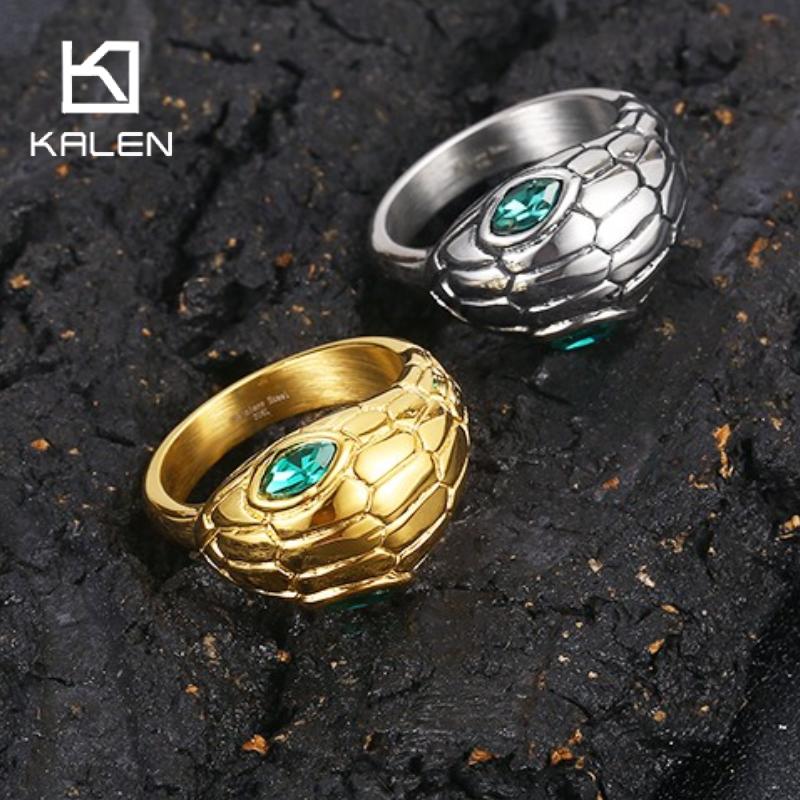 KALEN สแตนเลส Emerald Eyes Chu - Men'S Fashion Lk บทวิจารณ์และราคา